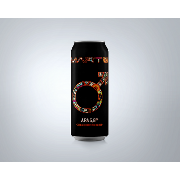 Marte American Pale Ale 5,6% Vol 33 Cl Lattina